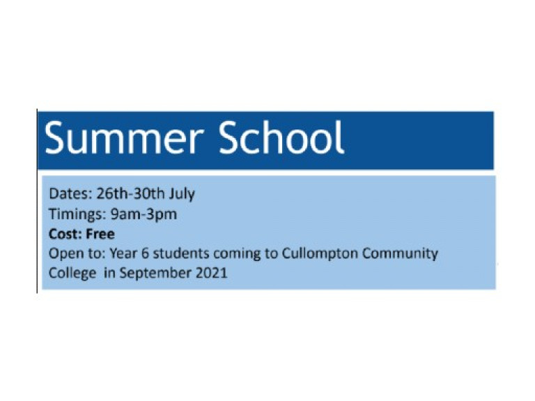 Summer school - Apply now